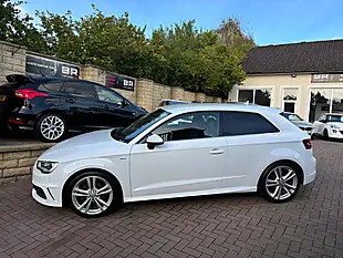 Used 2015 Audi A3 S Line White - Interior and Exterior details 5
