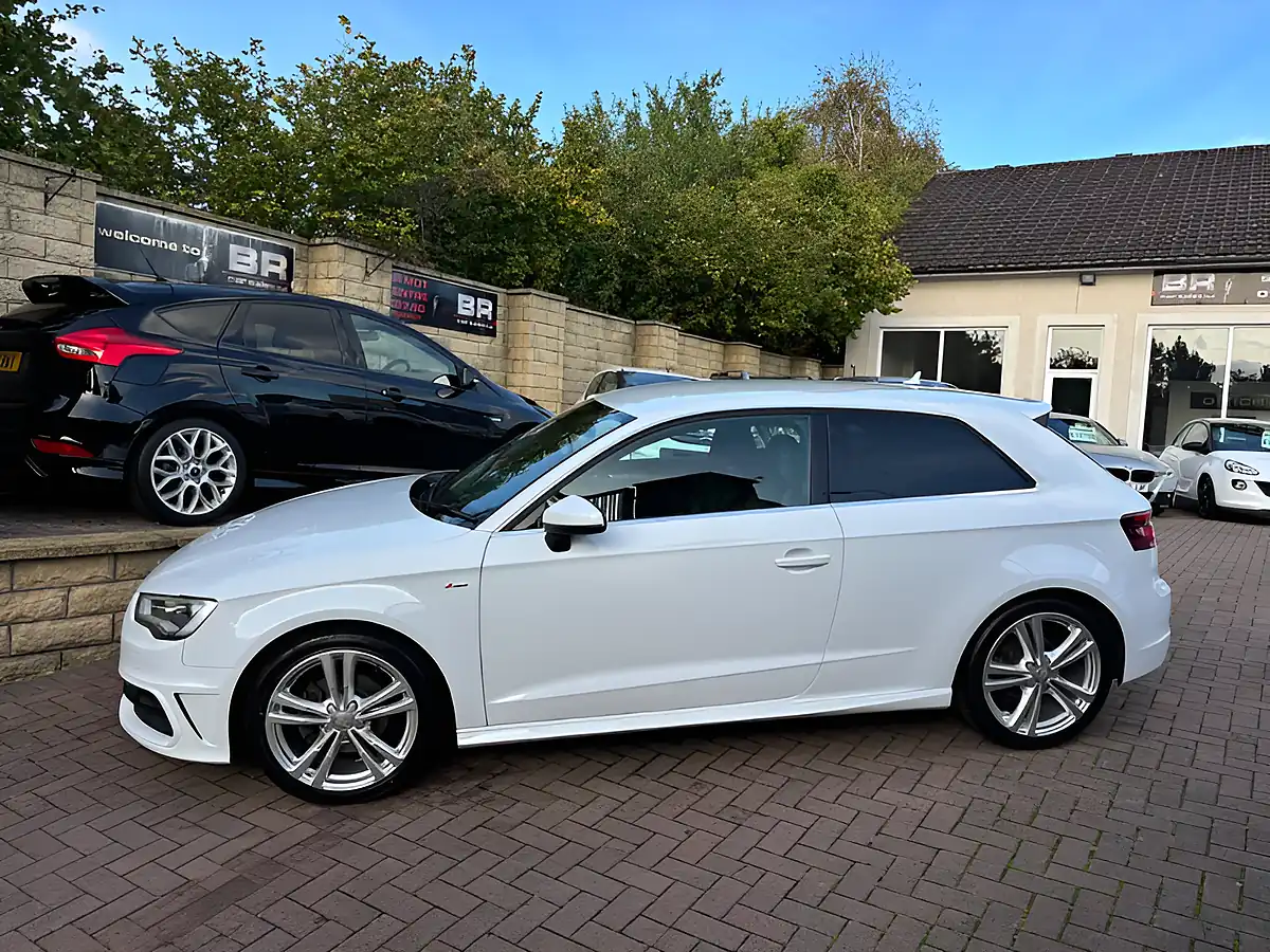 Used 2015 Audi A3 S Line White - Interior and Exterior details 5