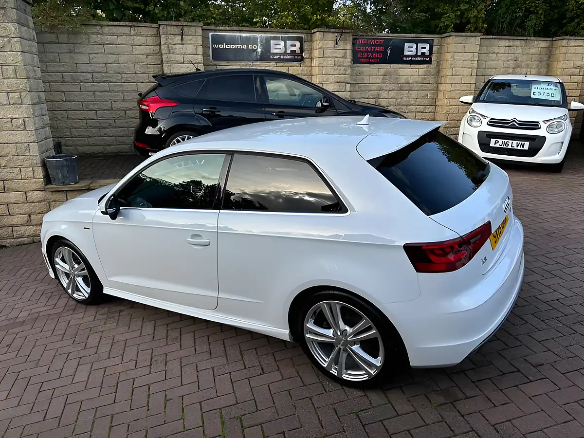 Used 2015 Audi A3 S Line White - Interior and Exterior details 6