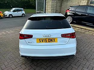 Used 2015 Audi A3 S Line White - Interior and Exterior details 9