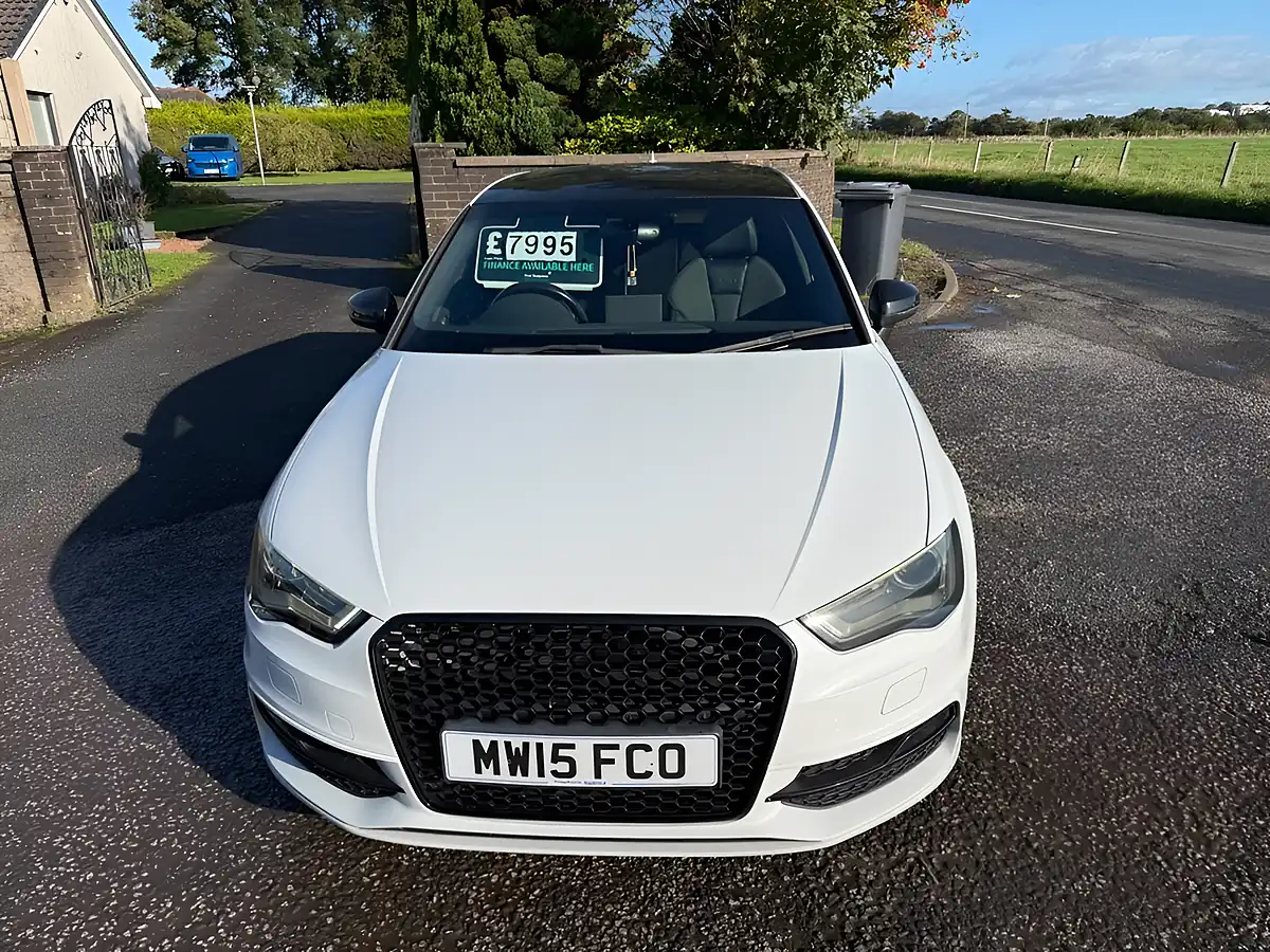 Used 2015 Audi A3 S Line White - Interior and Exterior details 10