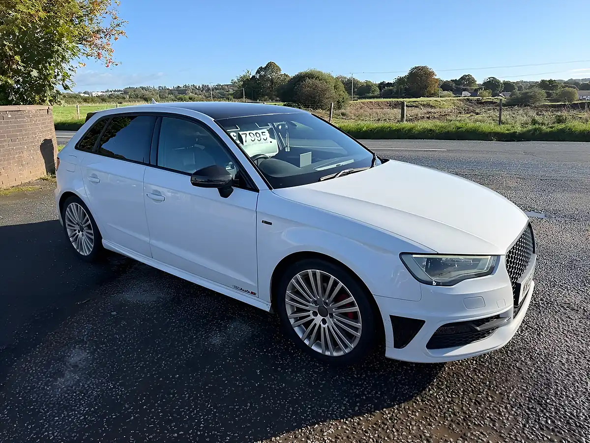 Used 2015 Audi A3 S Line White - Interior and Exterior details 3