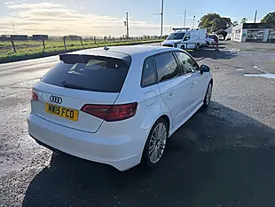 Used 2015 Audi A3 S Line White - Interior and Exterior details 5