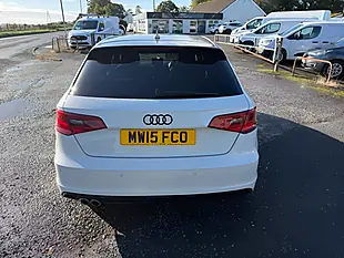 Used 2015 Audi A3 S Line White - Interior and Exterior details 6