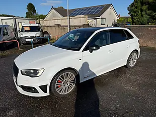 Used 2015 Audi A3 S Line White - Interior and Exterior details 9