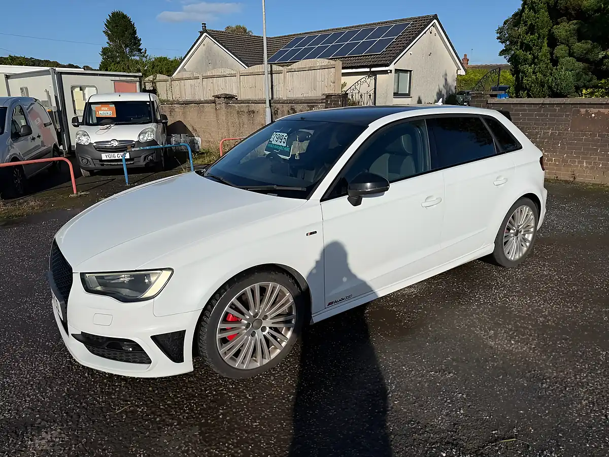 Used 2015 Audi A3 S Line White - Interior and Exterior details 9