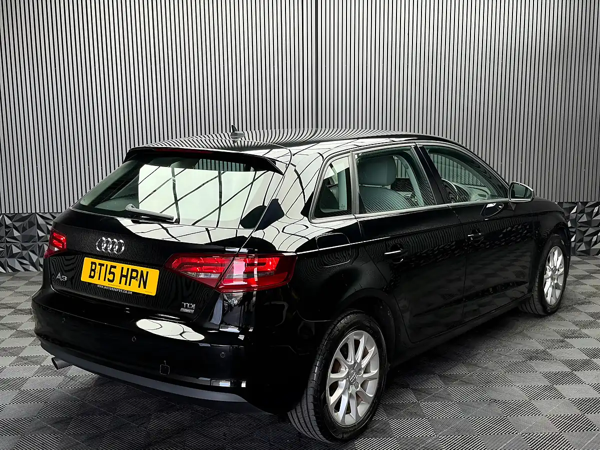 Used 2015 Audi A3 Se Sportback Black - Interior and Exterior details 11