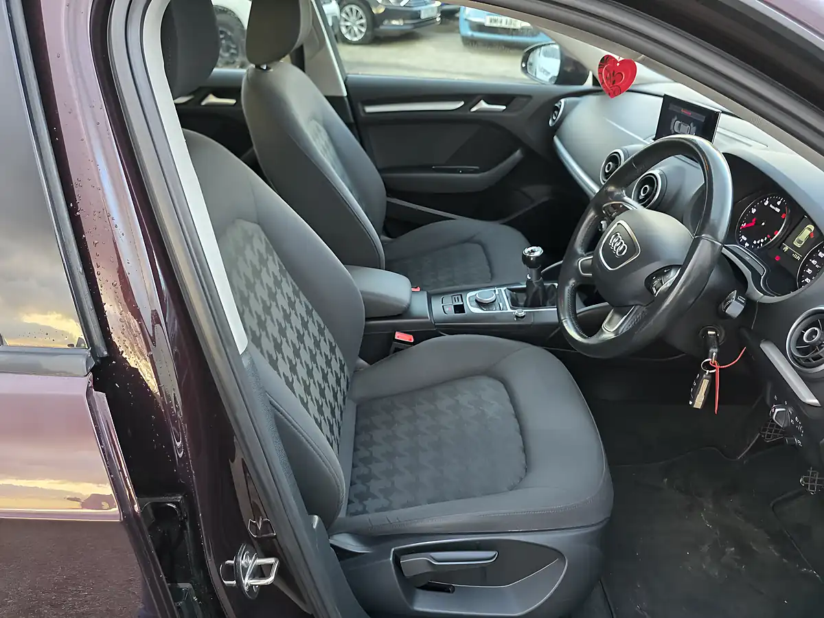 Used 2015 Audi A3 Se Technik Maroon - Interior and Exterior details 10