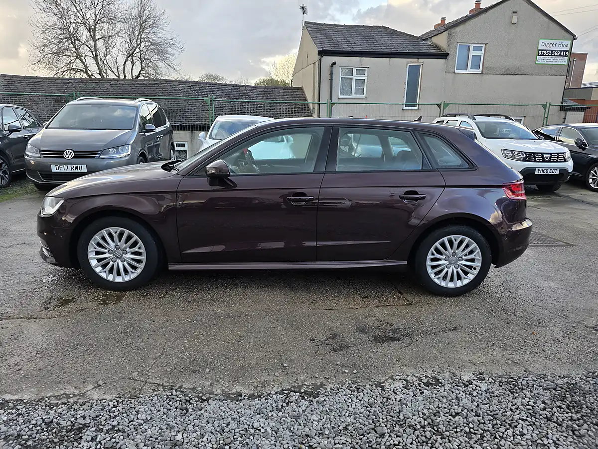 Used 2015 Audi A3 Se Technik Maroon - Interior and Exterior details 5