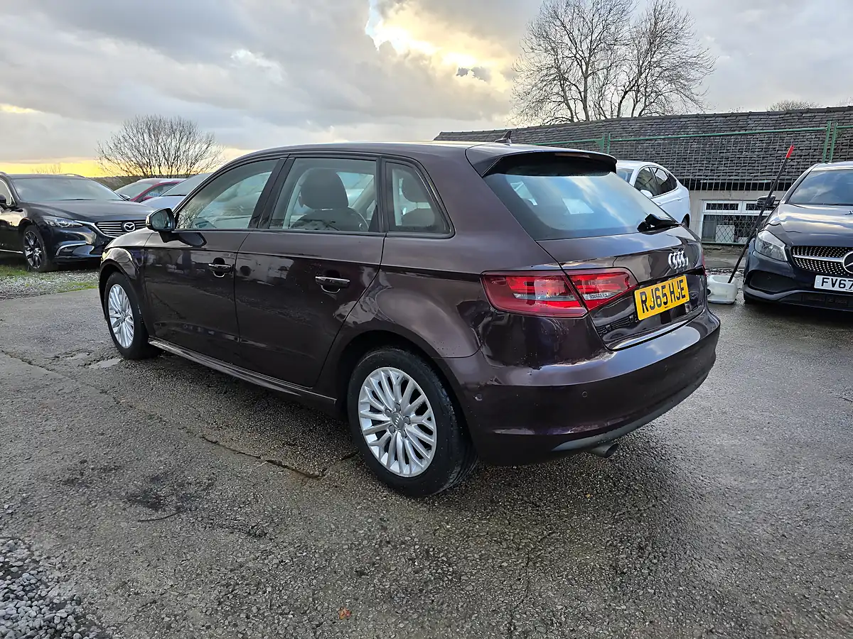 Used 2015 Audi A3 Se Technik Maroon - Interior and Exterior details 7