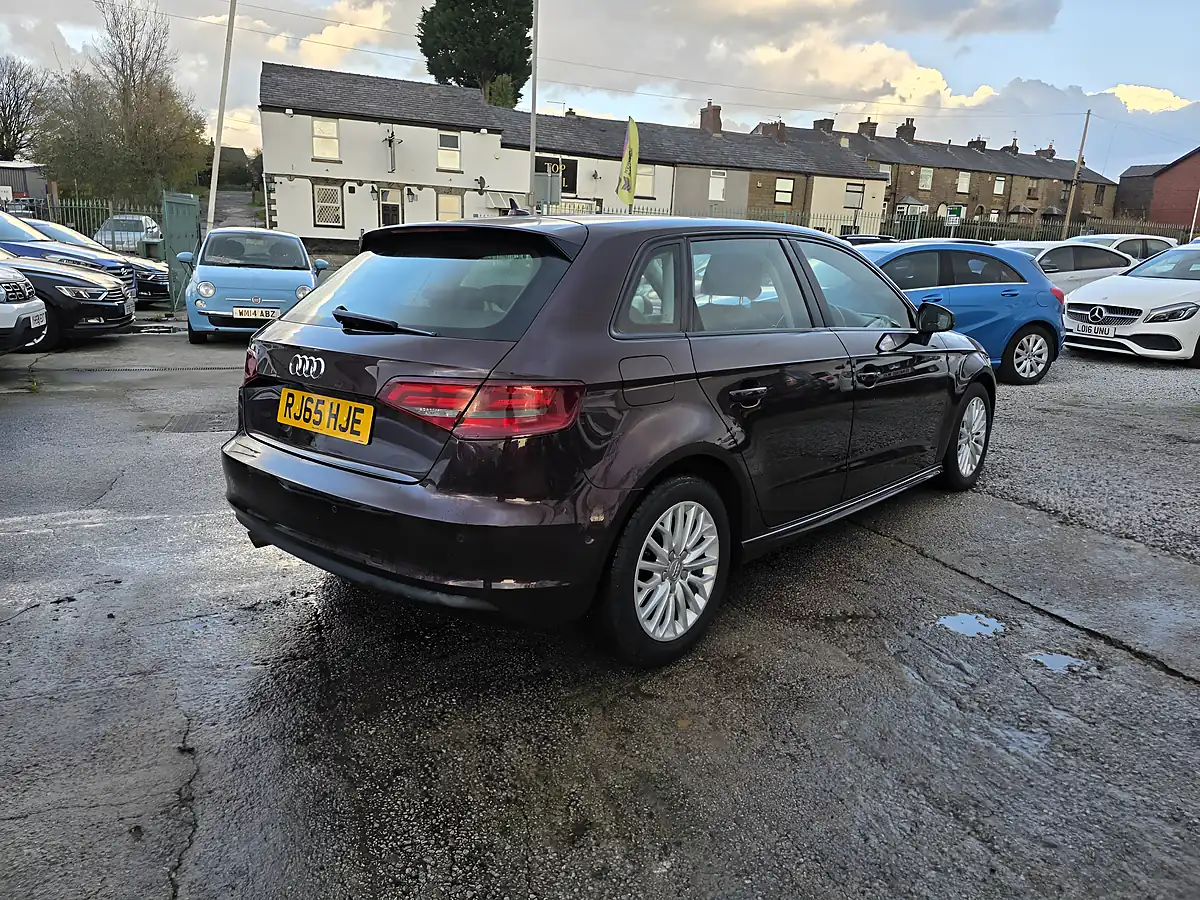 Used 2015 Audi A3 Se Technik Maroon - Interior and Exterior details 9