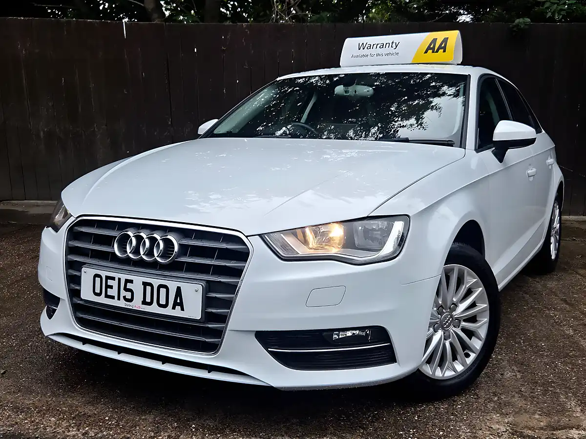 Used 2015 Audi A3 Se Technik Sportback Glacier White - Interior and Exterior details 3