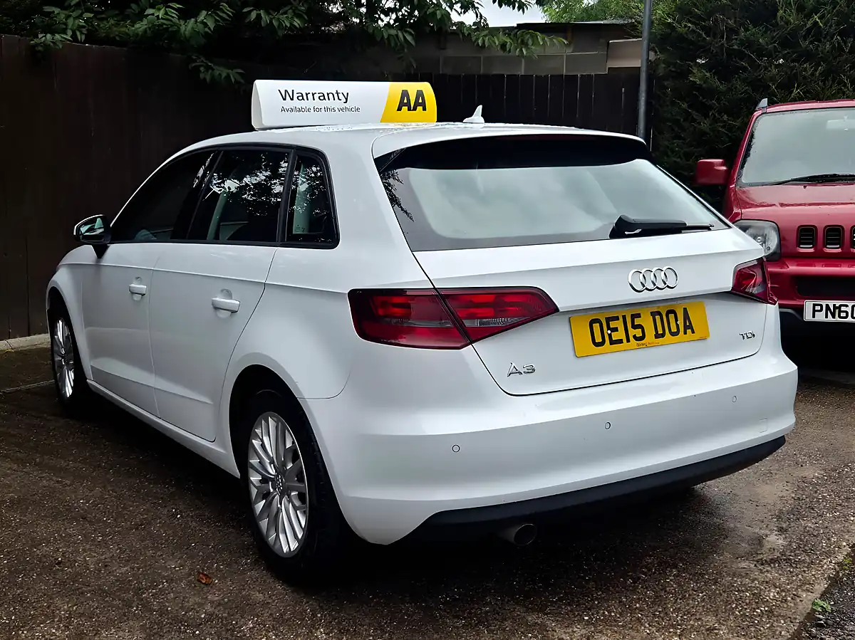 Used 2015 Audi A3 Se Technik Sportback Glacier White - Interior and Exterior details 4