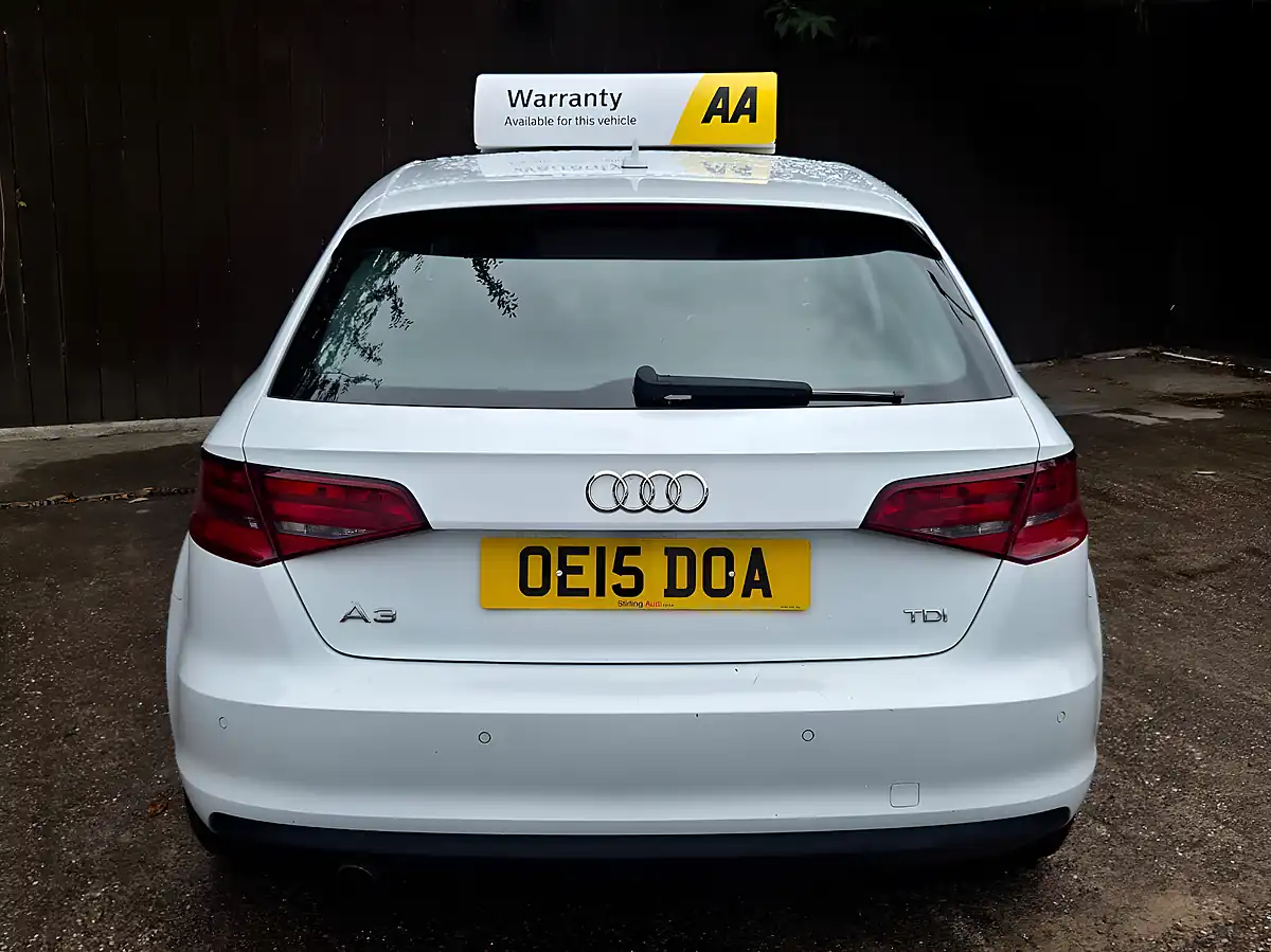 Used 2015 Audi A3 Se Technik Sportback Glacier White - Interior and Exterior details 6