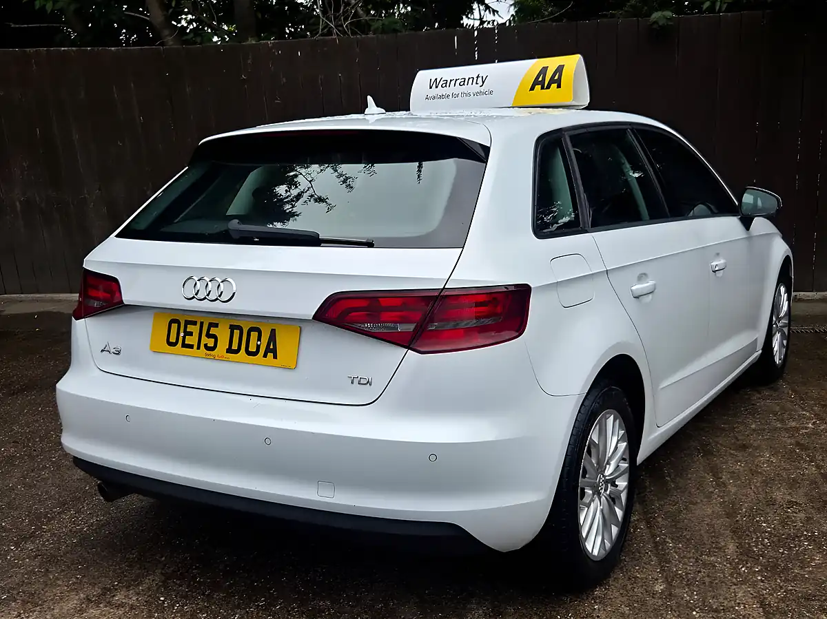 Used 2015 Audi A3 Se Technik Sportback Glacier White - Interior and Exterior details 8