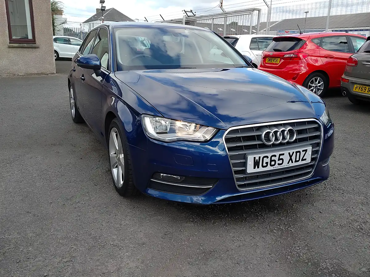 Used 2015 Audi A3 Sport Blue - Interior and Exterior details 10