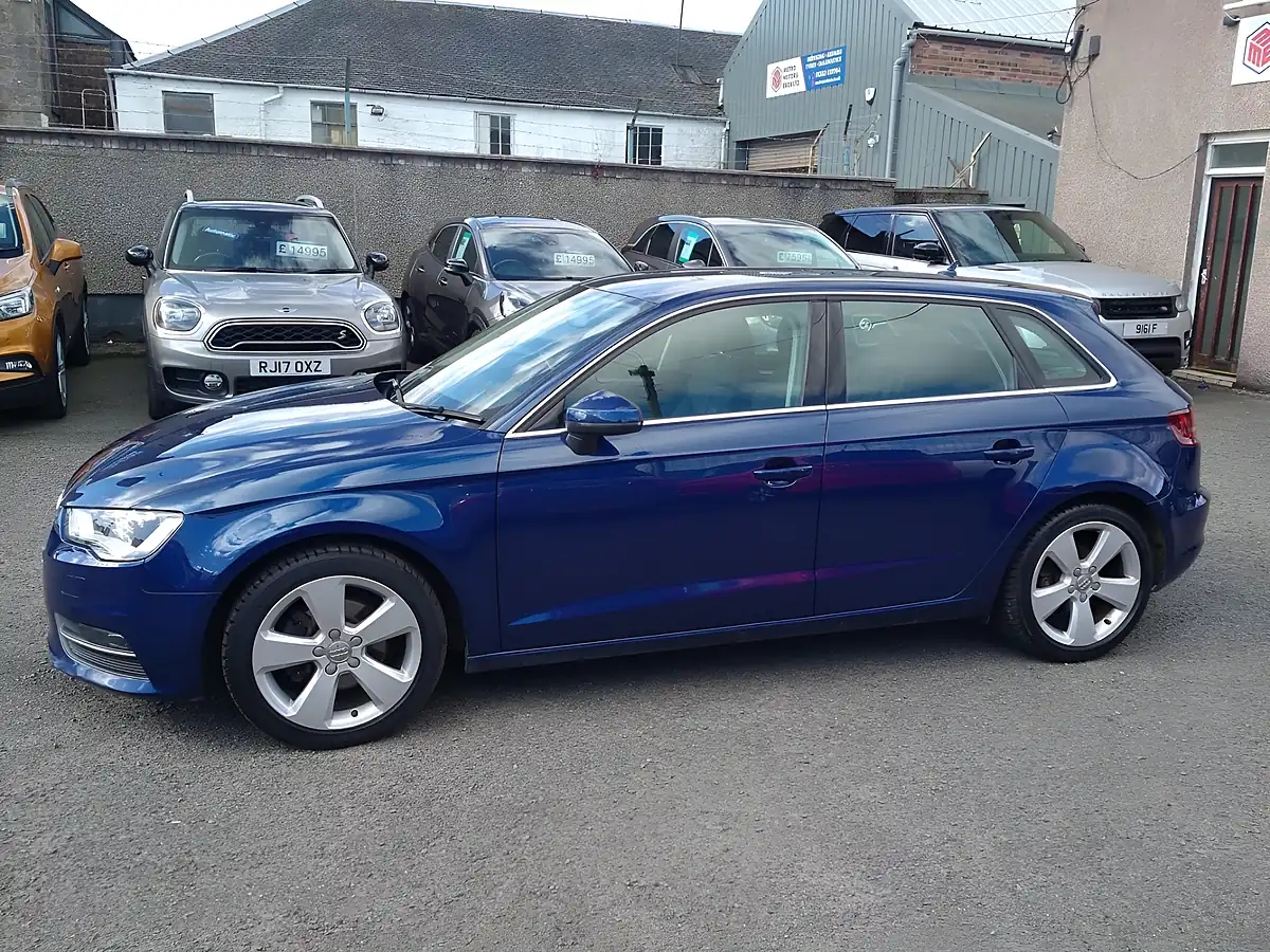Used 2015 Audi A3 Sport Blue - Interior and Exterior details 2