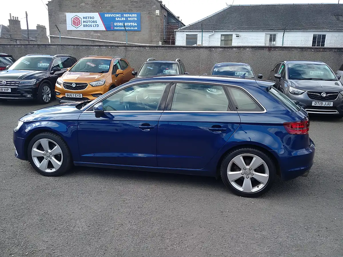 Used 2015 Audi A3 Sport Blue - Interior and Exterior details 3