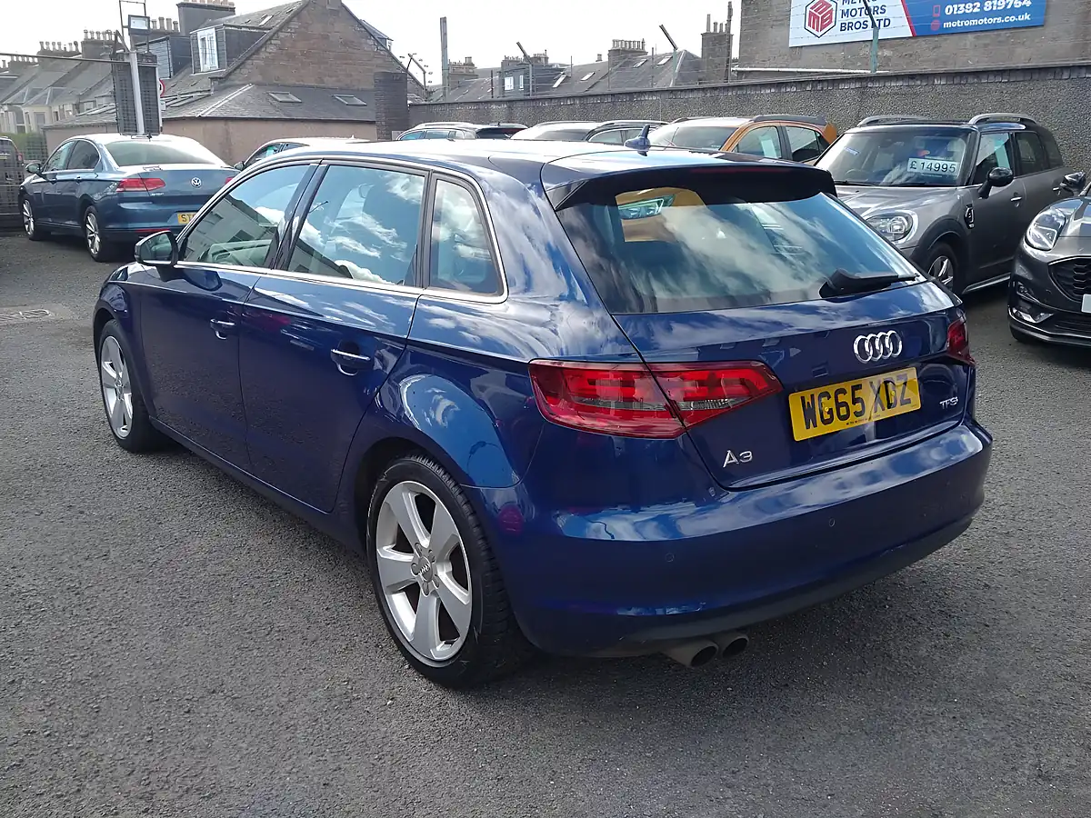 Used 2015 Audi A3 Sport Blue - Interior and Exterior details 4
