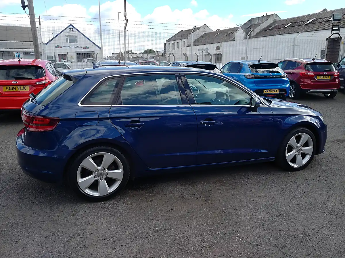 Used 2015 Audi A3 Sport Blue - Interior and Exterior details 7