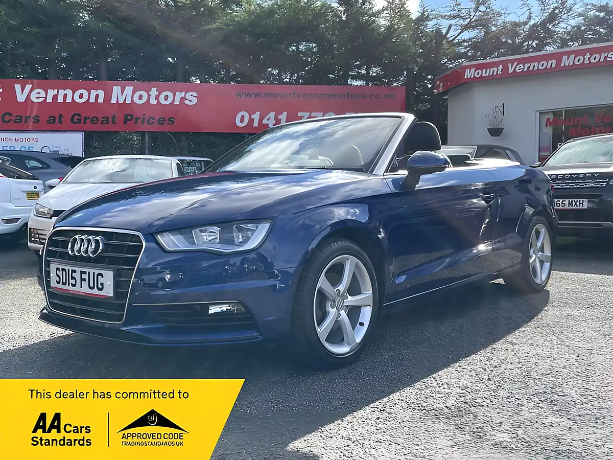 Used 2015 Audi A3 Sport Blue - Front View