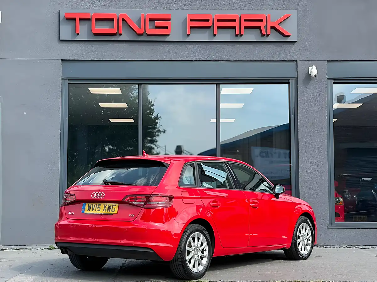 Used 2015 Audi A3 Sport Red - Interior and Exterior details 11