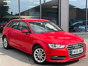 Used 2015 Audi A3 Sport Red - Interior and Exterior details 2