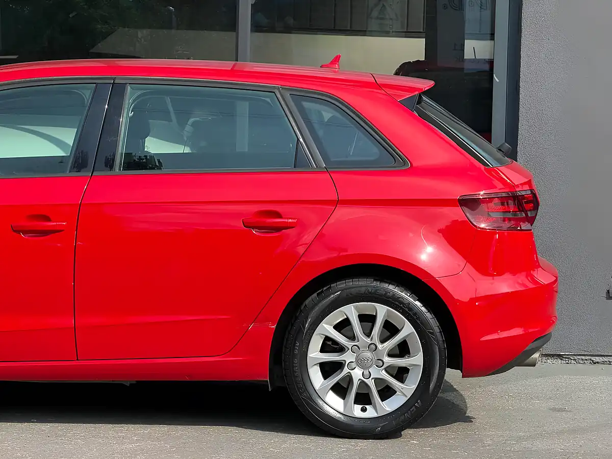 Used 2015 Audi A3 Sport Red - Interior and Exterior details 8