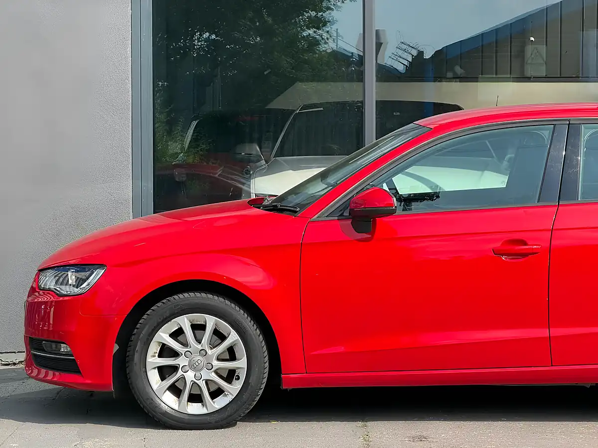 Used 2015 Audi A3 Sport Red - Interior and Exterior details 9