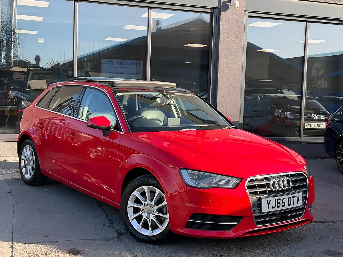 Used 2015 Audi A3 Sport Red - Interior and Exterior details 2