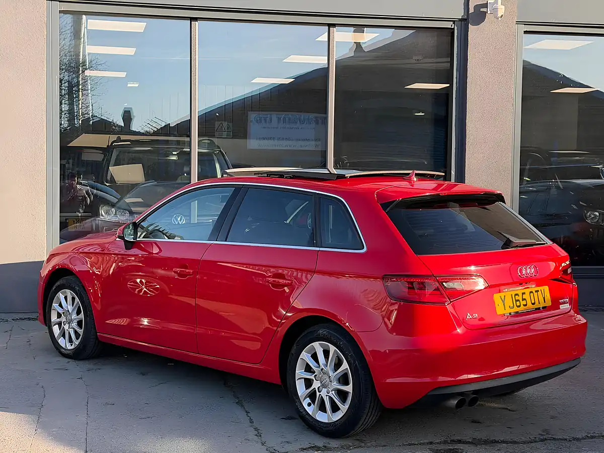Used 2015 Audi A3 Sport Red - Interior and Exterior details 6