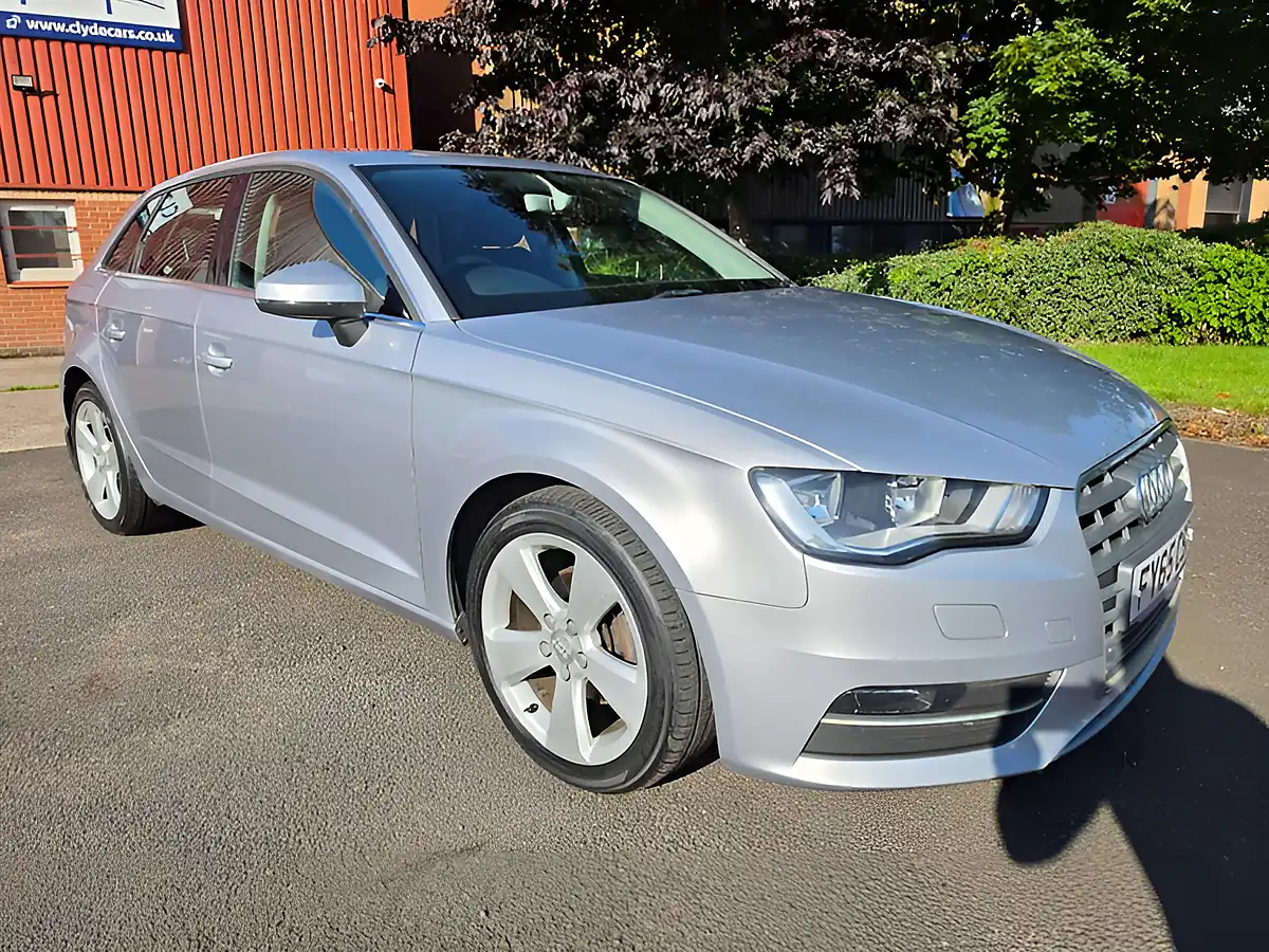 Used 2015 Audi A3 Sport Silver - Front View