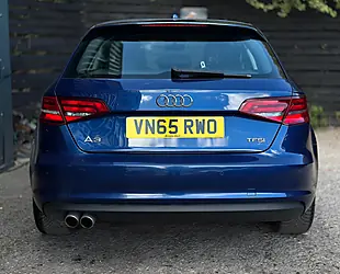 Used 2015 Audi A3 Sport Sportback Blue - Interior and Exterior details 3