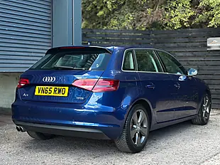 Used 2015 Audi A3 Sport Sportback Blue - Interior and Exterior details 5