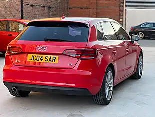 Used 2015 Audi A3 Sport Sportback Red - Interior and Exterior details 8