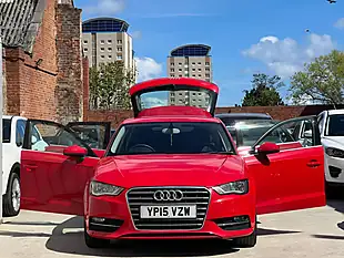 Used 2015 Audi A3 Sport Sportback Red - Interior and Exterior details 5