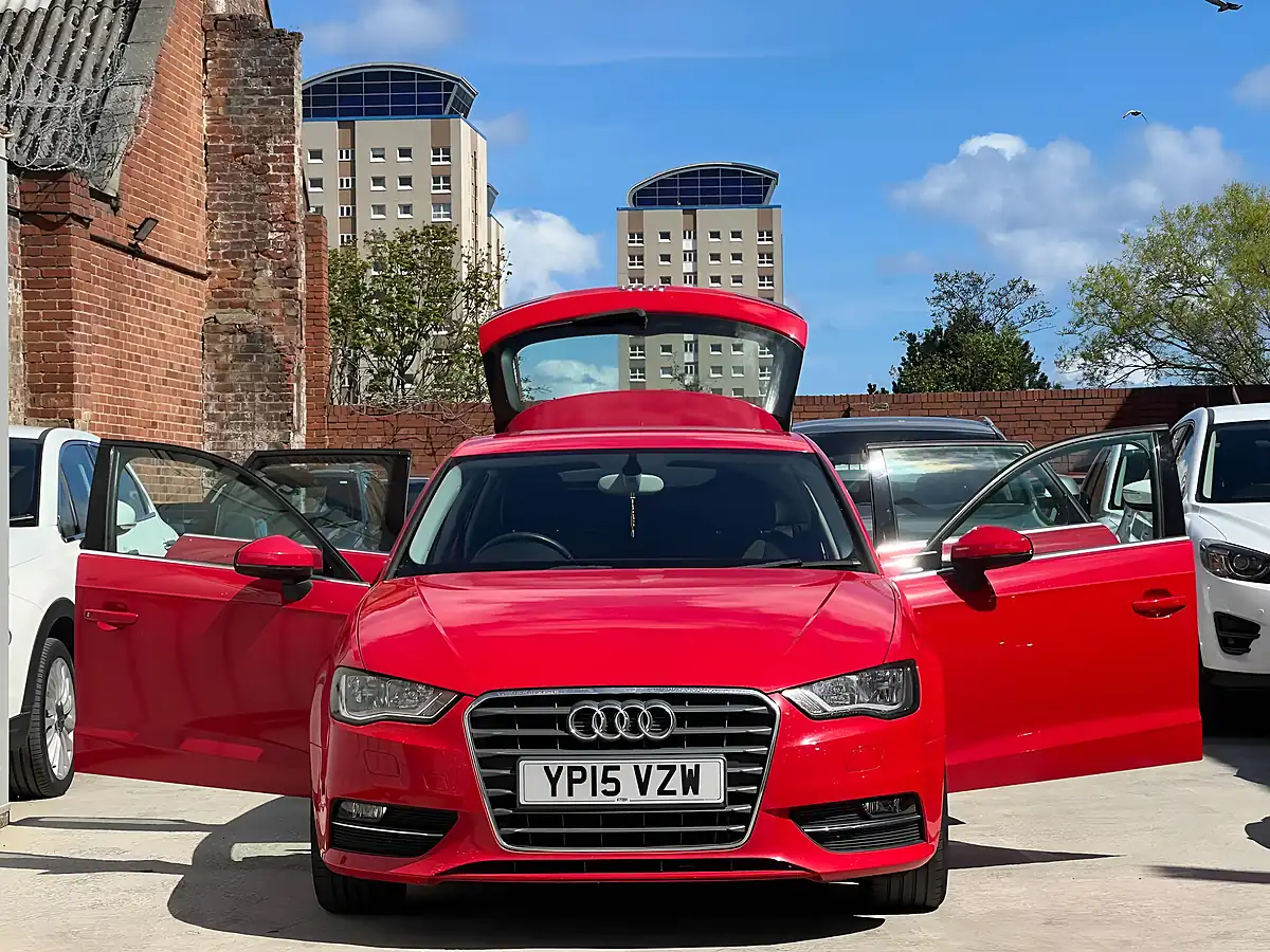 Used 2015 Audi A3 Sport Sportback Red - Interior and Exterior details 5