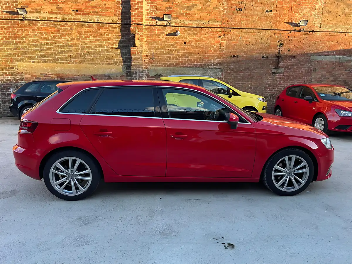 Used 2015 Audi A3 Sport Sportback Red - Interior and Exterior details 7