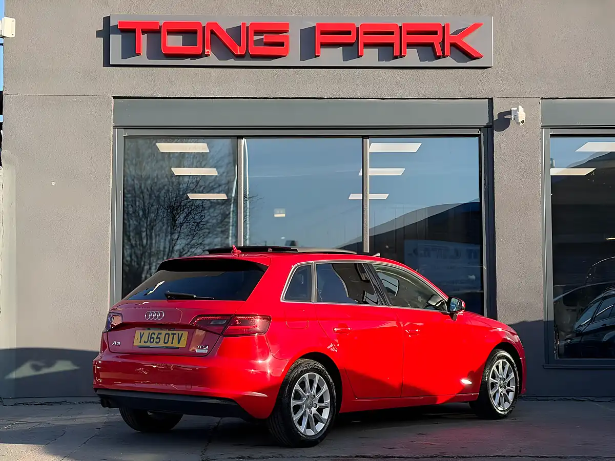 Used 2015 Audi A3 Sport Sportback Red - Interior and Exterior details 2