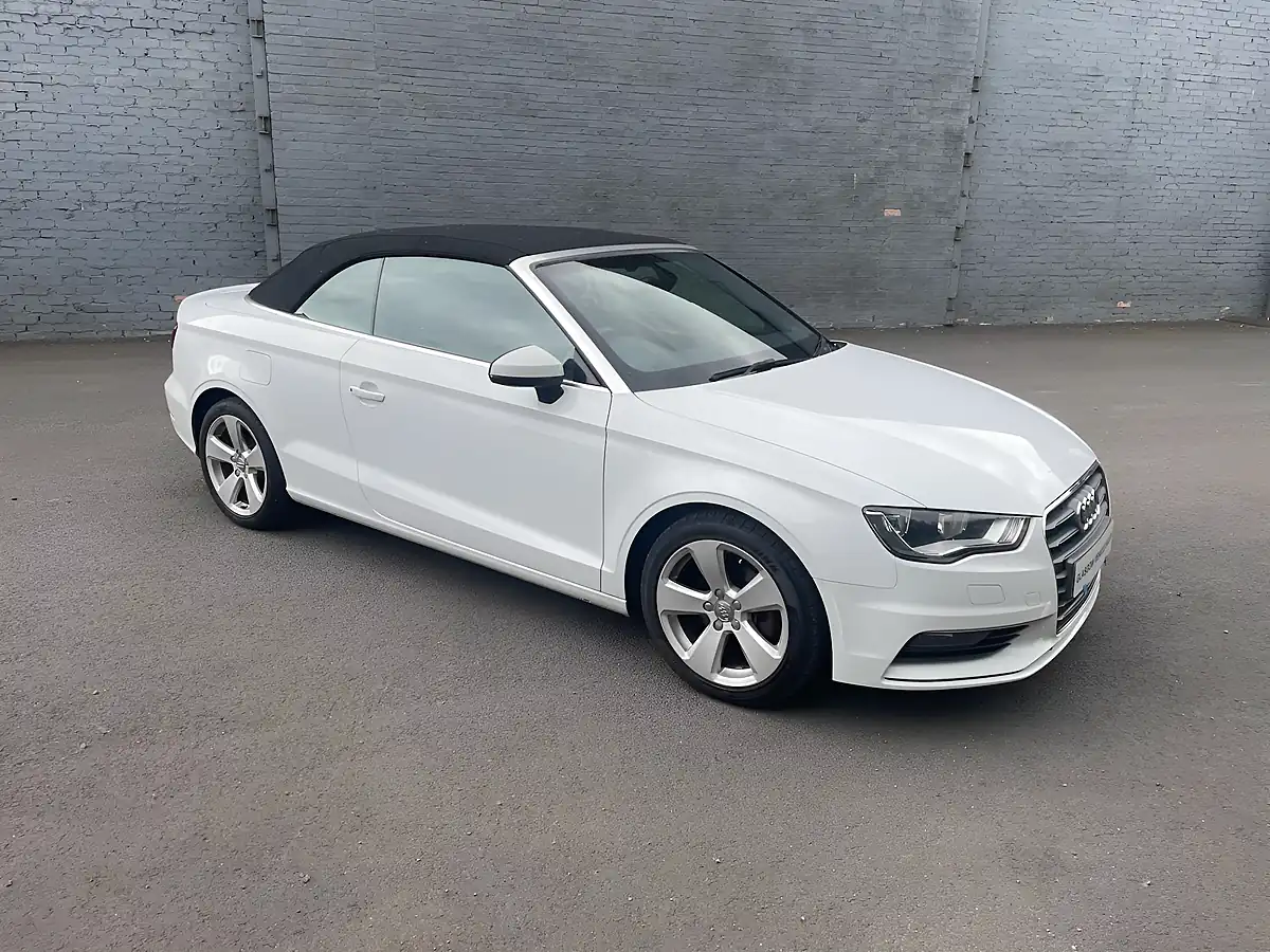 Used 2015 Audi A3 Sport White - Front View