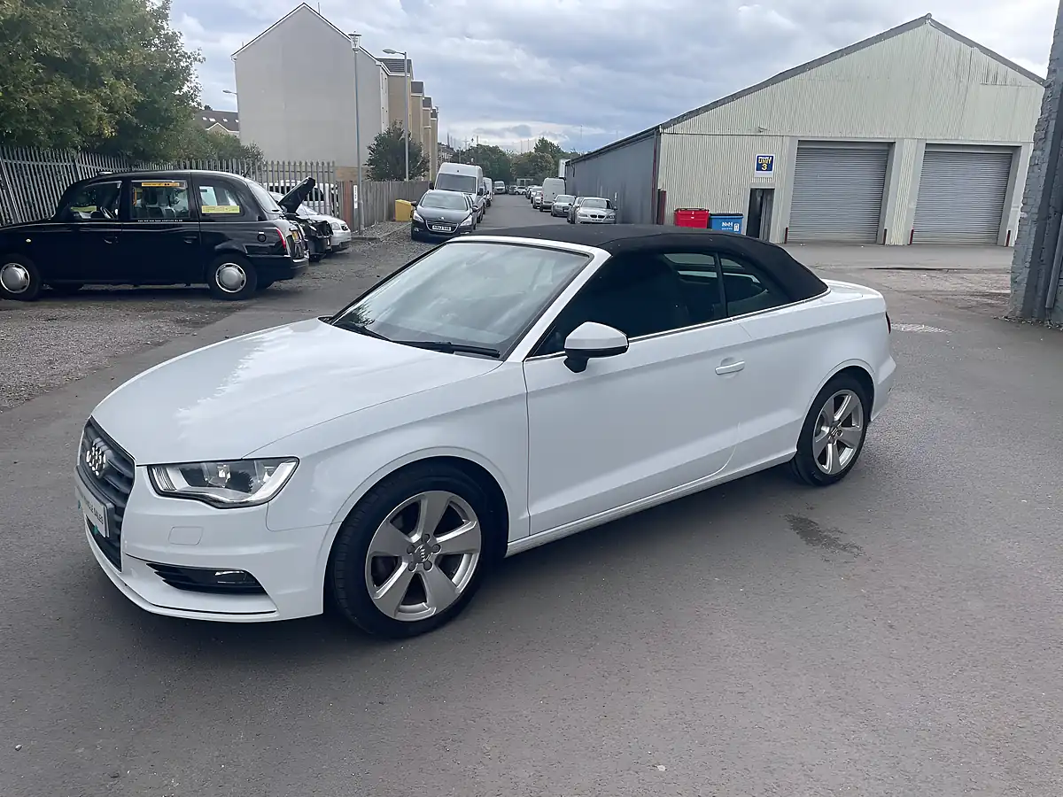 Used 2015 Audi A3 Sport White - Interior and Exterior details 3
