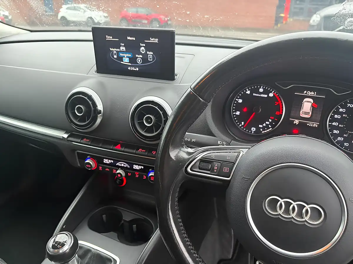 Used 2015 Audi A3 Sport White - Interior and Exterior details 10