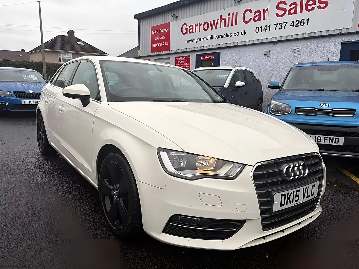 Used 2015 Audi A3 Sport White - Interior and Exterior details 3