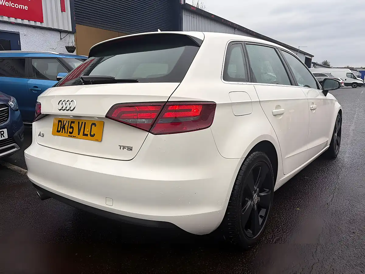 Used 2015 Audi A3 Sport White - Interior and Exterior details 5