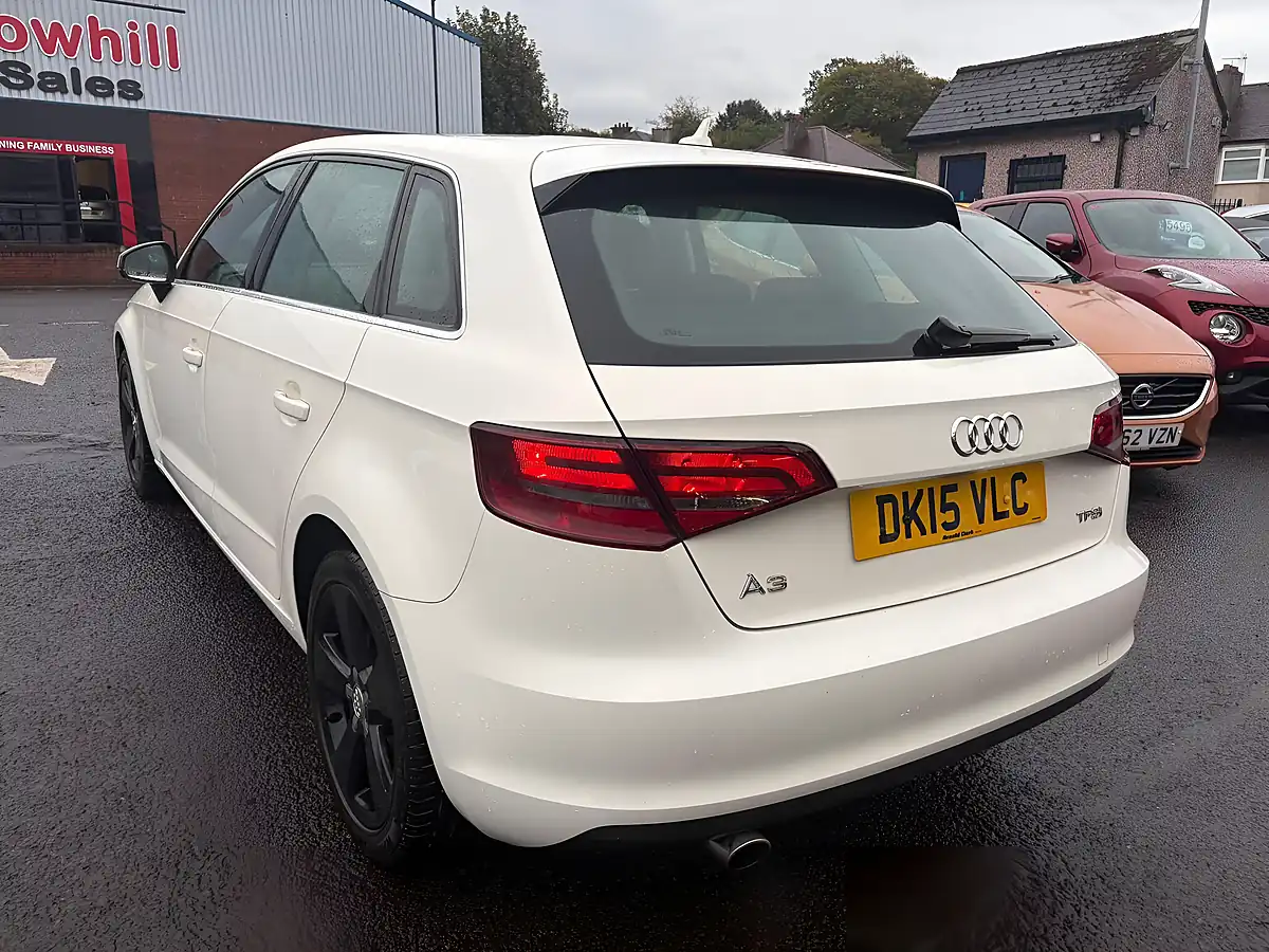 Used 2015 Audi A3 Sport White - Interior and Exterior details 8
