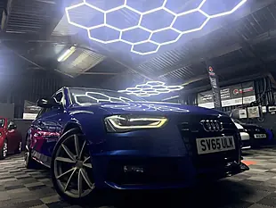 Used 2015 Audi A4 Avant Black Edition Blue - Interior and Exterior details 2