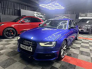 Used 2015 Audi A4 Avant Black Edition Blue - Interior and Exterior details 4