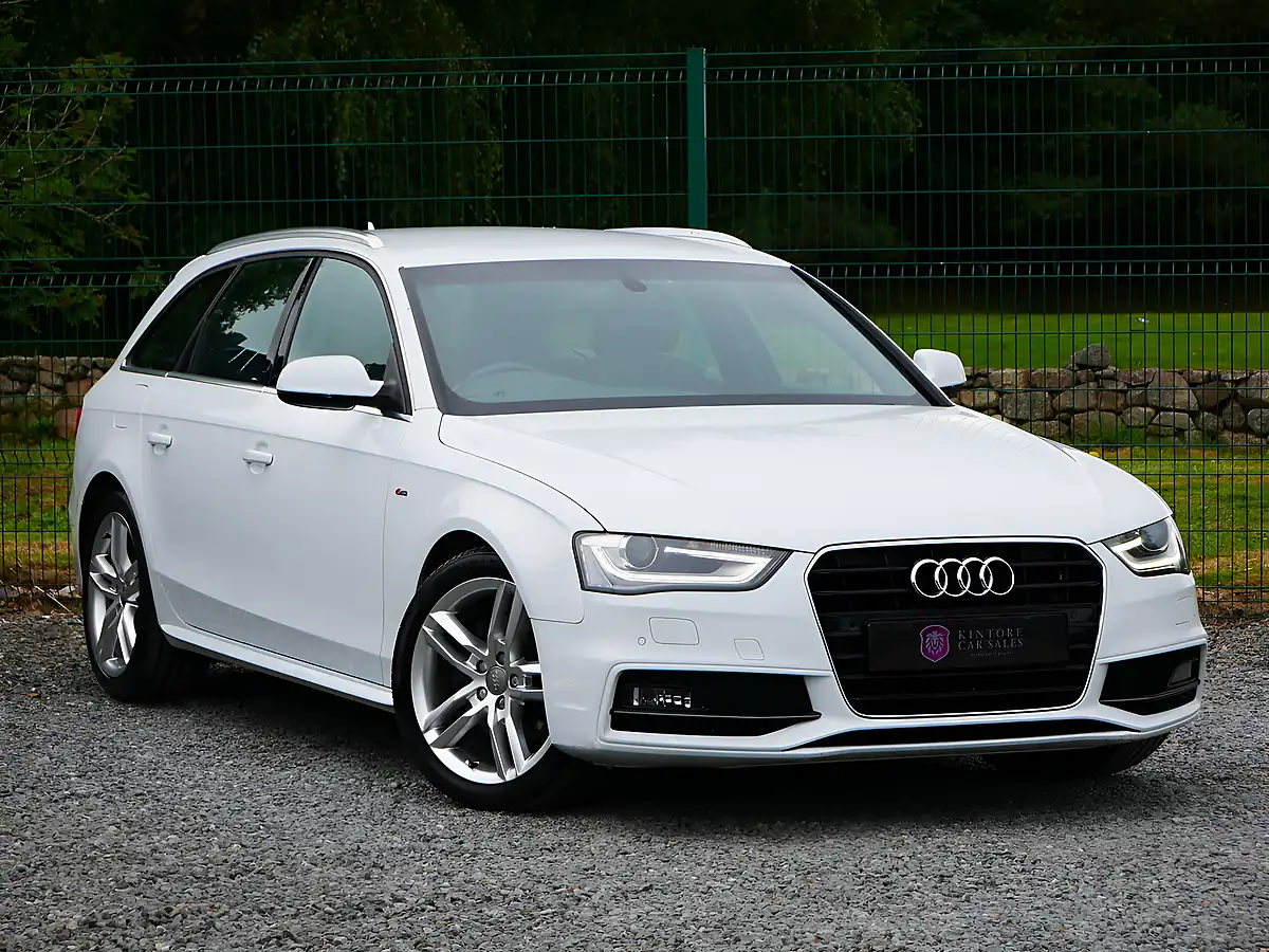 Used 2015 Audi A4 Avant S Line Avant White - Front View