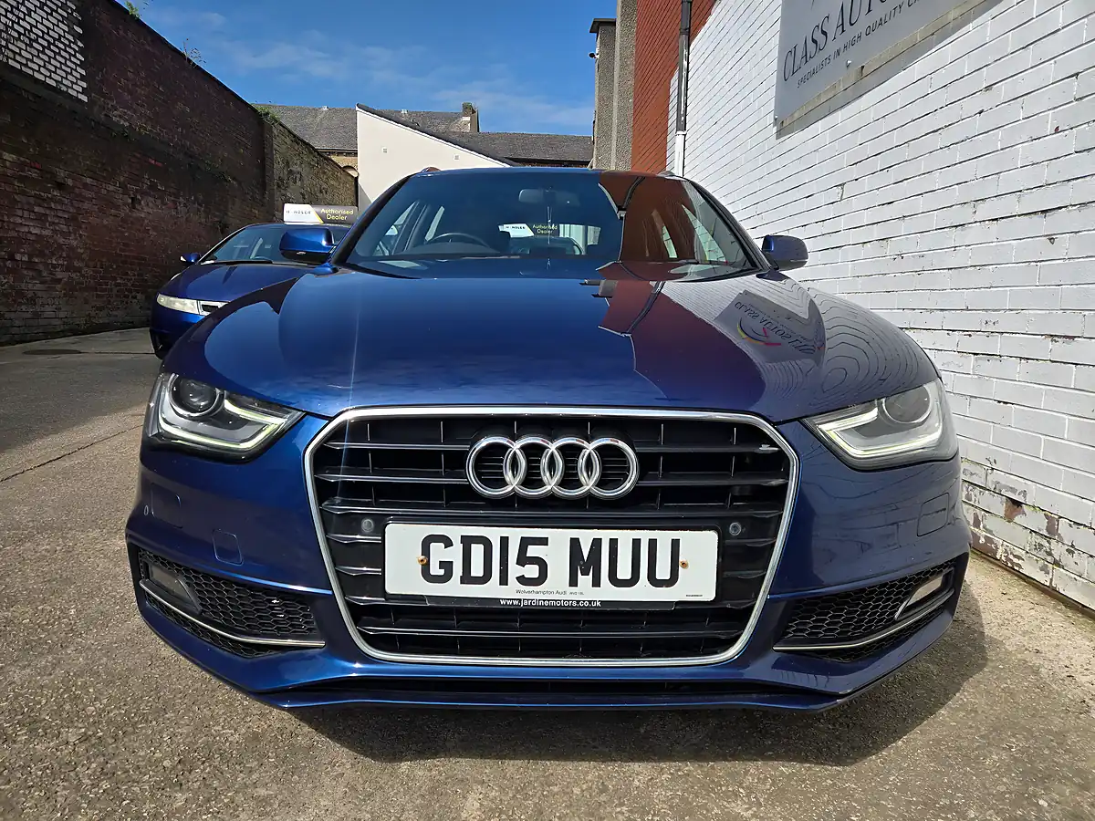 Used 2015 Audi A4 Avant S Line Blue - Interior and Exterior details 2