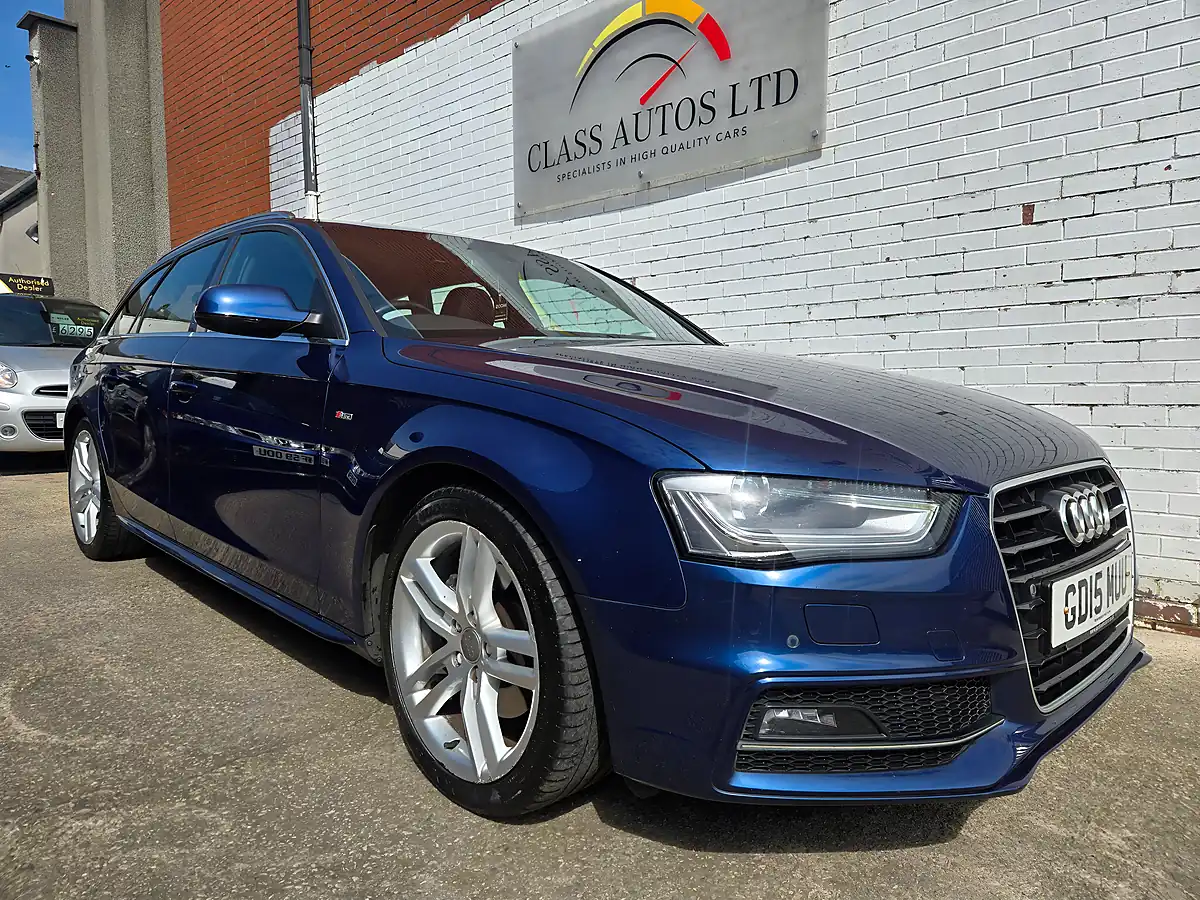 Used 2015 Audi A4 Avant S Line Blue - Interior and Exterior details 5